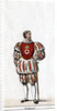 Sergeant, costume design for Shakespeare's play, Henry VIII by Anonymous