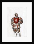 Sergeant, costume design for Shakespeare's play, Henry VIII by Anonymous