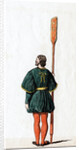 Boatman, costume design for Shakespeare's play, Henry VIII by Anonymous