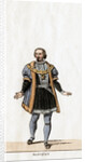Buckingham, costume design for Shakespeare's play, Henry VIII by Anonymous