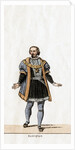 Buckingham, costume design for Shakespeare's play, Henry VIII by Anonymous