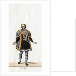 Buckingham, costume design for Shakespeare's play, Henry VIII by Anonymous