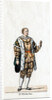Sir Nicholas Vaux, costume design for Shakespeare's play, Henry VIII by Anonymous