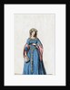 Lady-in-waiting, costume design for Shakespeare's play, Henry VIII by Anonymous