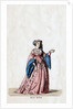 Anne Boleyn, costume design for Shakespeare's play, Henry VIII by Anonymous