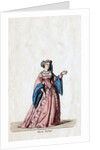 Anne Boleyn, costume design for Shakespeare's play, Henry VIII by Anonymous