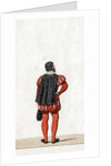 Theatre costume design for Shakespeare's play, Henry VIII by Anonymous