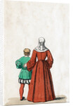 Theatre costume designs for Shakespeare's play, Henry VIII by Anonymous