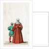 Theatre costume designs for Shakespeare's play, Henry VIII by Anonymous