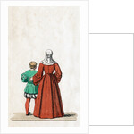 Theatre costume designs for Shakespeare's play, Henry VIII by Anonymous