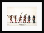 Theatre costume design for Shakespeare's play, Henry VIII by Anonymous