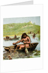 An Ancient Briton In His Boat by Anonymous
