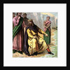 Canute And His Courtiers by Anonymous