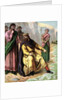 Canute And His Courtiers by Anonymous