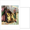 Canute And His Courtiers by Anonymous