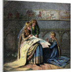Queen Matilda And Her Tapestry by Anonymous