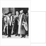 The Prince of Wales and Admiral William Sims, Cambridge by Anonymous