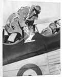 King Edward VIII in an aeroplane by Anonymous