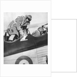 King Edward VIII in an aeroplane by Anonymous