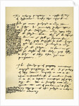 Arguments against Purgatory in the hand of Hugh Latimer, Bishop of Worcester by Henry VIII