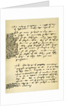 Arguments against Purgatory in the hand of Hugh Latimer, Bishop of Worcester by Henry VIII