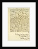 Letter from George Washington to the Earl of Buchan, Philadelphia by George Washington