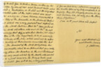 Letter from Joseph Addison to J Robethon, Secretary to George I, 4th September 1714 by Joseph Addison