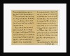 Letter from William Makepeace Thackery to TW Gibbs by William Makepeace Thackeray