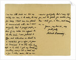 Letter from Robert Browning to William G Kingsland by Robert Browning