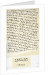 Letter from Sir Thomas More to Henry VIII, 5th March 1534 by Sir Thomas More