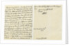 Letter from Queen Anne to John Hay, Marquess of Tweeddale by Queen Anne