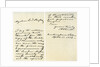 Letter from Albert, Prince Consort to Anthony Ashley Cooper by Prince Albert