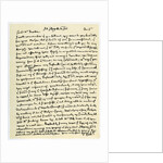 Letter from Thomas Ken, Bishop of Bath and Wells to George Harbin by Thomas Ken