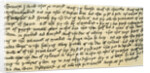 Portion of a letter from Henry V by Henry V