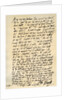 Letter from William Cecil to Sir Christopher Hatton by Sir William Cecil