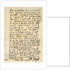 Letter from William Cecil to Sir Christopher Hatton by Sir William Cecil
