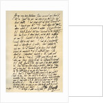 Letter from William Cecil to Sir Christopher Hatton by Sir William Cecil