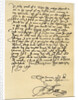 Letter from Francis Bacon to Sir John Puckering by Sir Francis Bacon