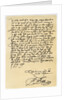 Letter from Francis Bacon to Sir John Puckering by Sir Francis Bacon