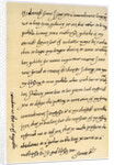 Letter from James I to his son, Charles, Prince of Wales by James I
