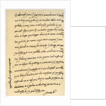 Letter from James I to his son, Charles, Prince of Wales by James I