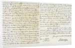 Letter from Robert Clive to Thomas Pelham-Holles by Robert Clive