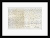 Letter from Robert Clive to Thomas Pelham-Holles by Robert Clive