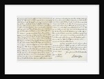 Letter from Robert Clive to Thomas Pelham-Holles by Robert Clive
