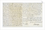 Letter from Robert Clive to Thomas Pelham-Holles by Robert Clive