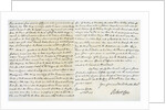 Letter from Robert Clive to Thomas Pelham-Holles by Robert Clive