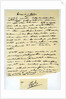 Letter from Napoleon Bonaparte to his brother Joseph by Napoleon Bonaparte I