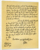 Letter from Edward Gibson to his aunt, Hester Gibson by Edward Gibson