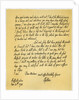 Letter from Edward Gibson to his aunt, Hester Gibson by Edward Gibson