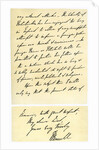 Letter from John Russell to Edward Maltby, Bishop of Durham, 4th November 1850 by Lord John Russell